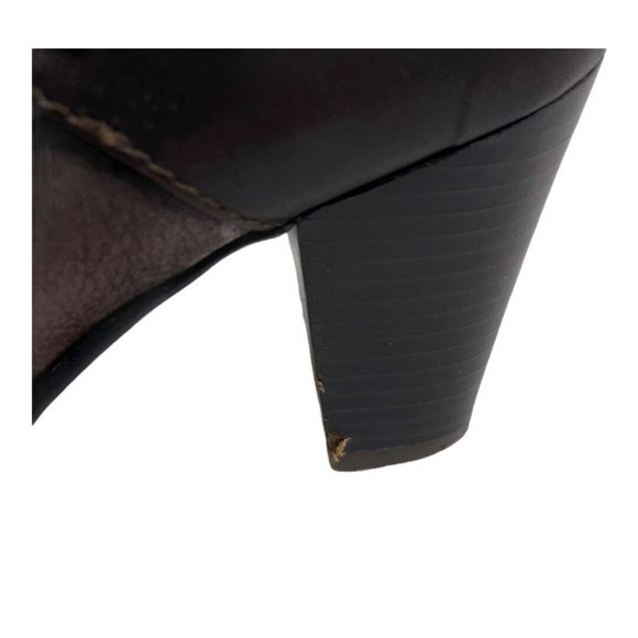 Louise Et Cie Ranier  Leather Heeled Ankle Booties - Picture 9 of 12